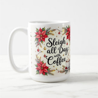 Rijd de hele dag met koffie koffiemok