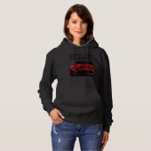 rijd de klassieke Chevrolet Camaro Hoodie (Voorkant volledig)