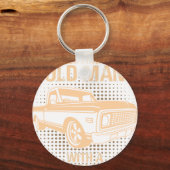 rijd de klassieke vw kever sleutelhanger (Voorkant)