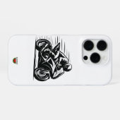 RIJD ER SNEL OP iPhone HOESJE (Achterkant horizontaal)