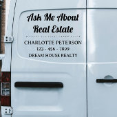 Rijd merk naar succes met Realtor Car Decal