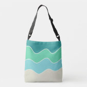 Rijd met de Waves Cross-Body Tas (Achterkant)