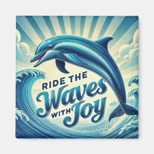 Rijd met de Waves Dolphin Magneet