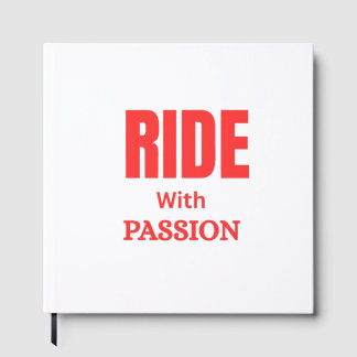 Rijd met Passie – Inspirerende Motor Typografie Gastenboek