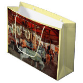 Rijd op de carrousel groot cadeauzakje (Voorkant Gekanteld)