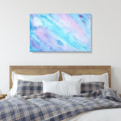 Rijden de golven canvas afdruk (Insitu (Slaapkamer))