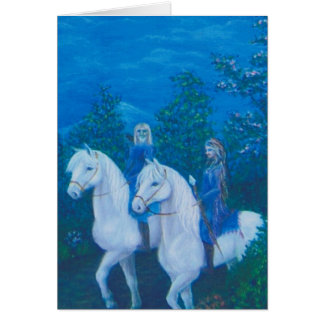 Rijden door de bossen