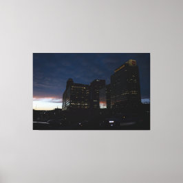 Rijden door Midtown Atlanta - Canvas Print