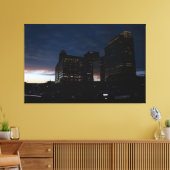 Rijden door Midtown Atlanta - Canvas Print (Insitu (Woonkamer))