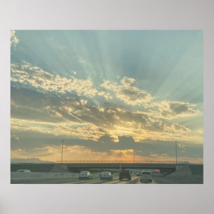 Rijden in het Licht Poster
