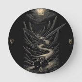 Rijden in het maanlicht ronde klok (Voorkant)