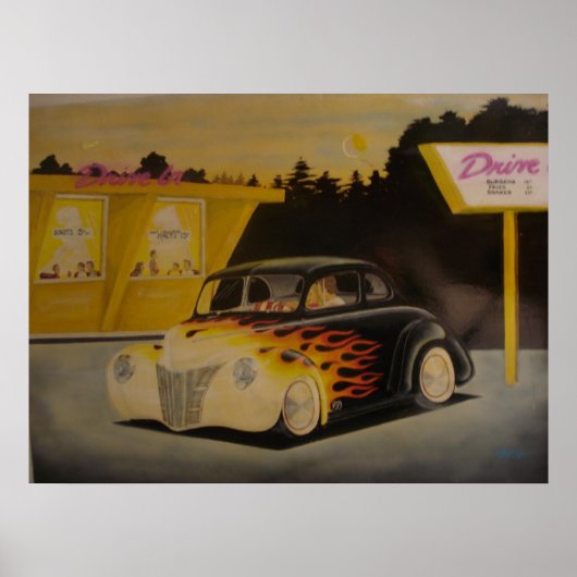 Rijden in poster (Voorkant)