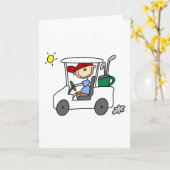 Rijden met de Golf Cart Kaart (Gele Bloem)