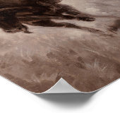 Rijden met een stier | Elling William Gollings Poster (Hoek)