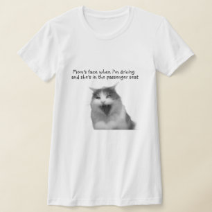 Rijden met mama t-shirt