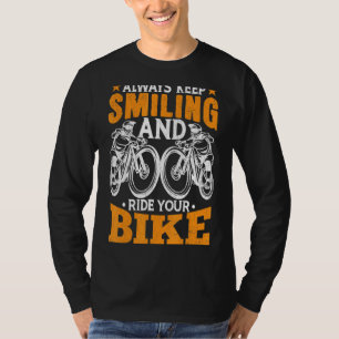 Rijden met uw fietscyclus met bike Fun Rider G T-shirt