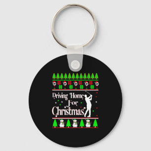 Rijden naar huis voor kerst, Ugly Xmas Sweater Gol Sleutelhanger