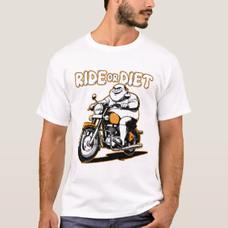 Rijden of dieet t-shirt