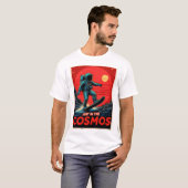 Rijden op de kosmische getijden t-shirt (Voorkant volledig)