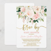 Rijden per Baby shower Kaart (Voorkant / Achterkant)