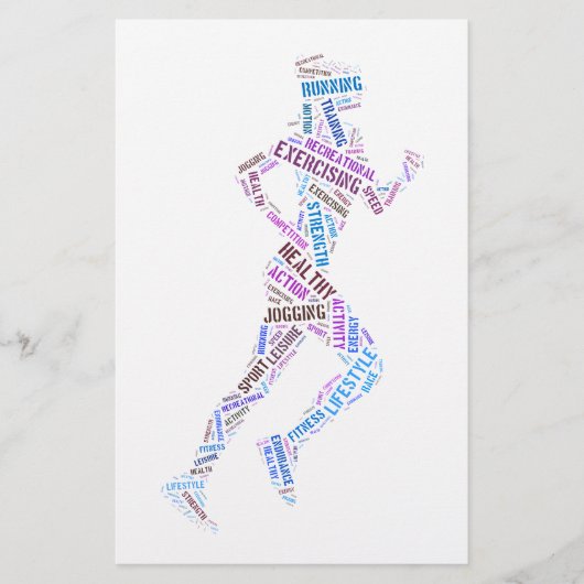 Rijdend meisje flyer (Voorkant)