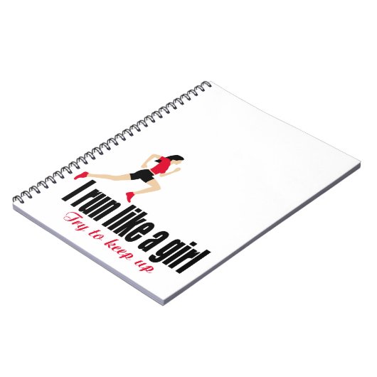 Rijdend meisje notitieboek (Linkerzijde)