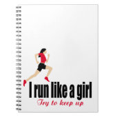 Rijdend meisje notitieboek (Voorkant)