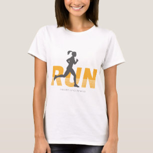 Rijdende vrouw t-shirt