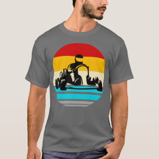Rijder voor races Gokart motorsport T-shirt