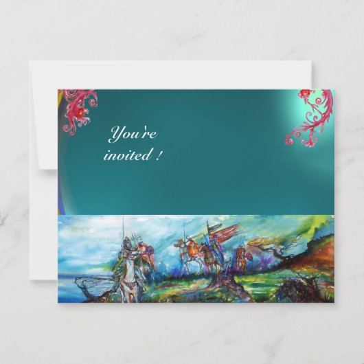 RIJDERS IN DE STORM KAART (Voorkant)