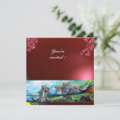 RIJDERS IN HET STORM KAART (Staand voorkant)