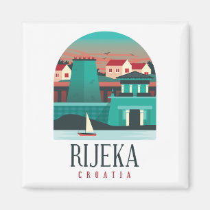 Rijeka Kroatië  Minimal Magnet Magneet