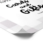 Rijen en pijlen Geslacht Verhalen kaarten en cadea Poster (Hoek)