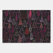 Rijen met schroefdraad - Toegewezen papierbladen m Inpakpapier Vel (Voorkant)