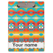 Rijen met stamvormen klembord (Voorkant)