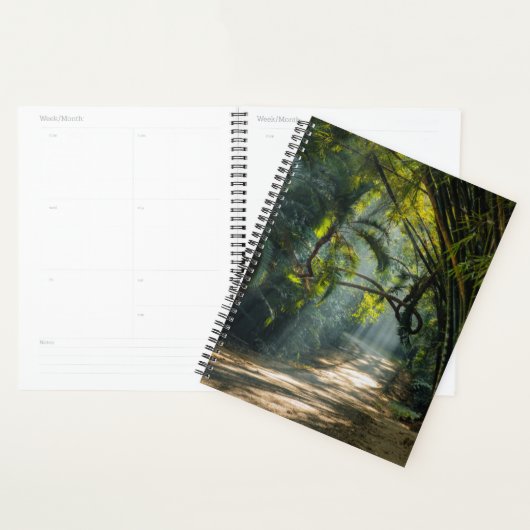 Rijen van Bamboe Planner (Display)