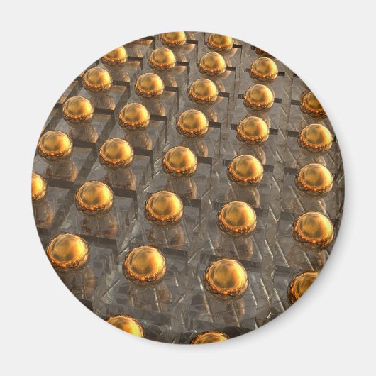 Rijen van Brons Magneet (Voorkant)