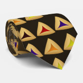 Rijen van Hamentashen Stropdas (Opgerold)