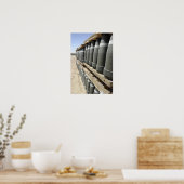 Rijen van munitie worden gestapeld en voorgevuld poster (Keuken)