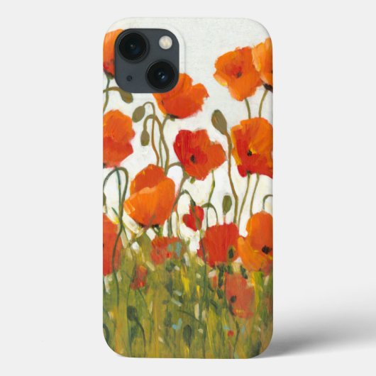 Rijen van papavers I Case-Mate iPhone Case (Achterkant)
