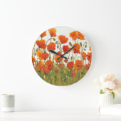 Rijen van papavers I Grote Klok (Huis)