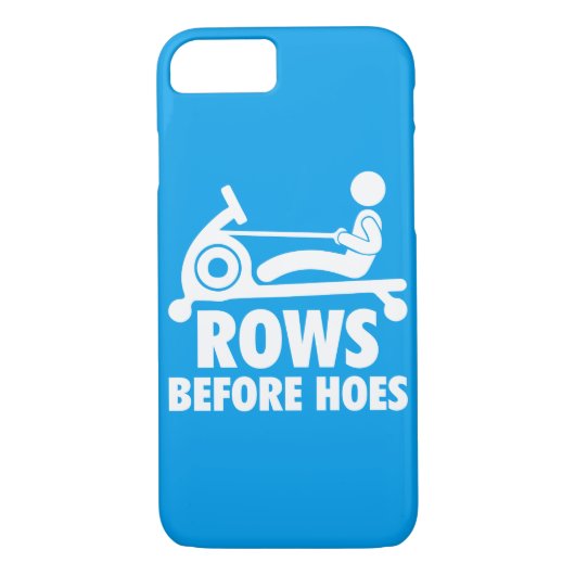 Rijen voor schoffels - Grappige Roeimachine Workou Case-Mate iPhone Case (Achterkant)
