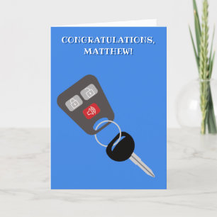 Rijexamen Nieuw rijbewijs gefeliciteerd Kaart