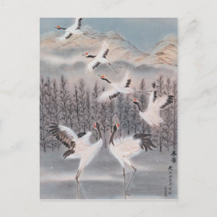 Rijhythm van de winter briefkaart