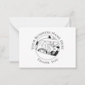 Rijinstructeur - Hartelijk dank - uw briefkaart (Voorkant)