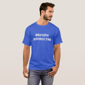 Rijinstructeur T-shirt (Voorkant volledig)
