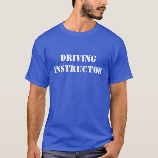 Rijinstructeur T-shirt (Voorkant)