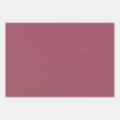 rijk diep verzadigd stoffig roze poeder inpakpapier vel (Voorkant)