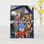 Rijk en beroemd. kaart (Gele Bloem)