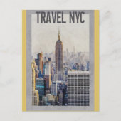 Rijk State Building New York City Travel Briefkaart (Voorkant)